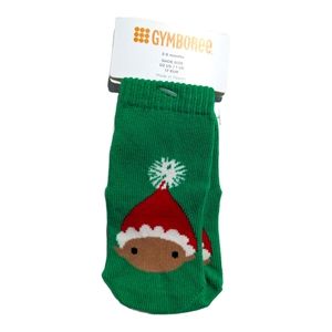 Gymboree 3-6 months Green Elf Socks